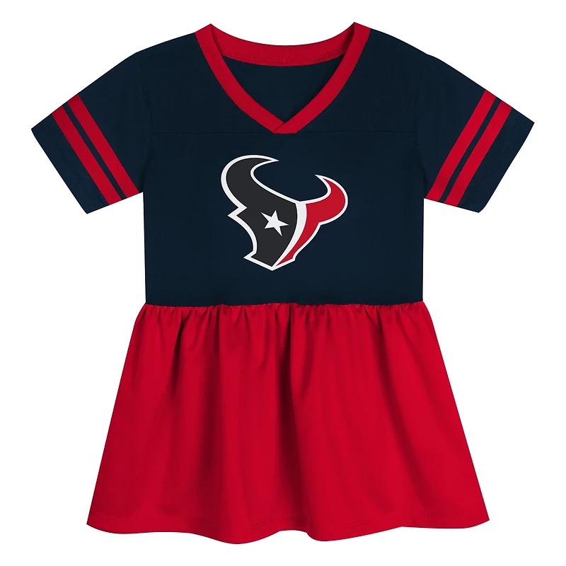 Outerstuff Girls' 4-6x Texans Stadium Lights Jersey Dress