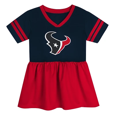 Outerstuff Girls' 4-6x Texans Stadium Lights Jersey Dress