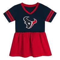 Outerstuff Girls' 4-6x Texans Stadium Lights Jersey Dress