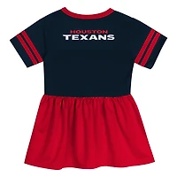 Outerstuff Girls' 4-6x Texans Stadium Lights Jersey Dress