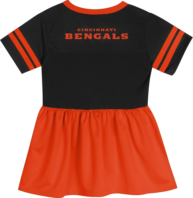 Outerstuff Toddlers' 2T-4T Bengals Stadium Lights Jersey Dress