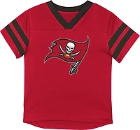 Outerstuff Toddlers' Buccaneers Team Logo Redzone Jersey Top and Pant Set