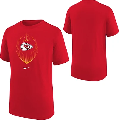 Nike Boys' 8-20 Chiefs Legend Icon Short Sleeve T-shirt