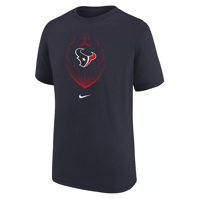 Nike Boys' - Texans Legend Icon Short Sleeve T-shirt