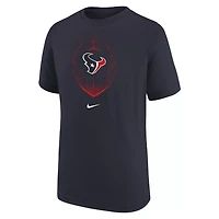 Nike Boys' - Texans Legend Icon Short Sleeve T-shirt