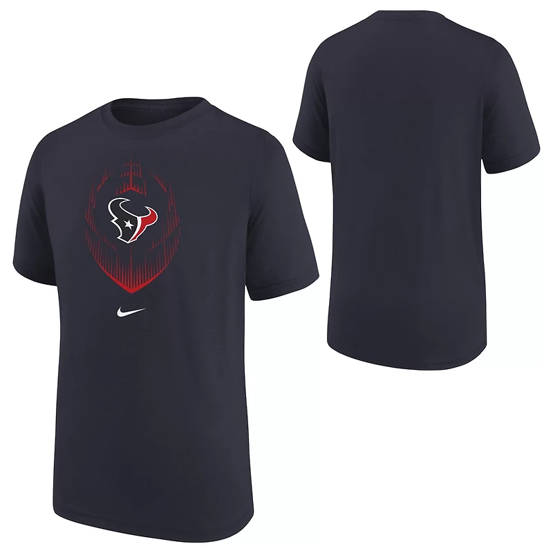 Nike Boys' - Texans Legend Icon Short Sleeve T-shirt