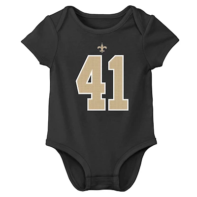 Nike Infants' New Orleans Saints Alvin Kamara Game Team Jersey Romper
