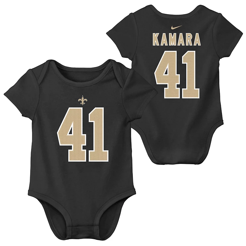Nike Infants' New Orleans Saints Alvin Kamara Game Team Jersey Romper