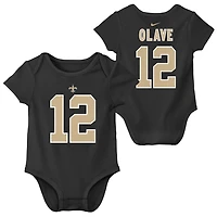 Nike Infants' New Orleans Saints Chris Olave Game Team Jersey Romper