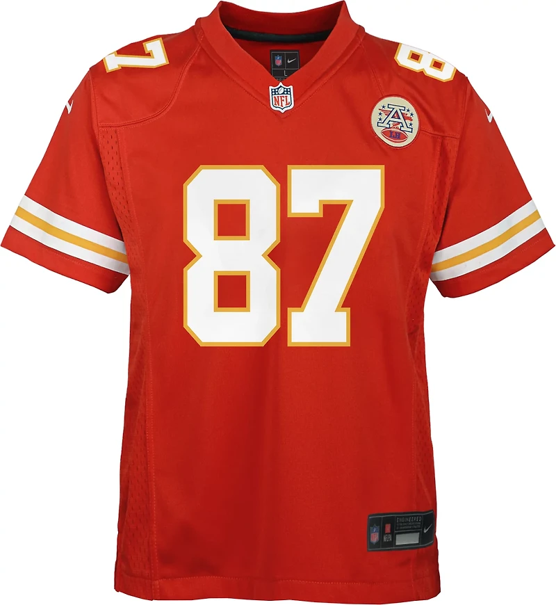 Nike Boys' Kansas City Chiefs Travis Kelce Game Team Jersey