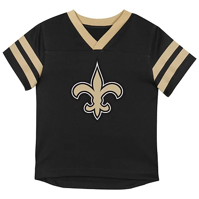 Outerstuff Boys' 4-7 Saints Team Logo Redzone Jersey Top and Pant Set
