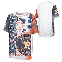 Outerstuff Youth Houston Astros Impact Hit Sublimated Short Sleeve T-shirt