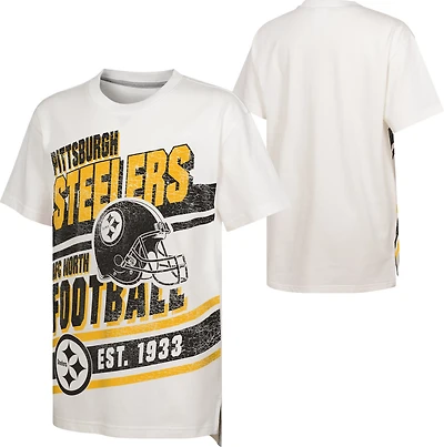 Outerstuff Youth Steelers Let's Get Loud Crew Neck T-shirt
