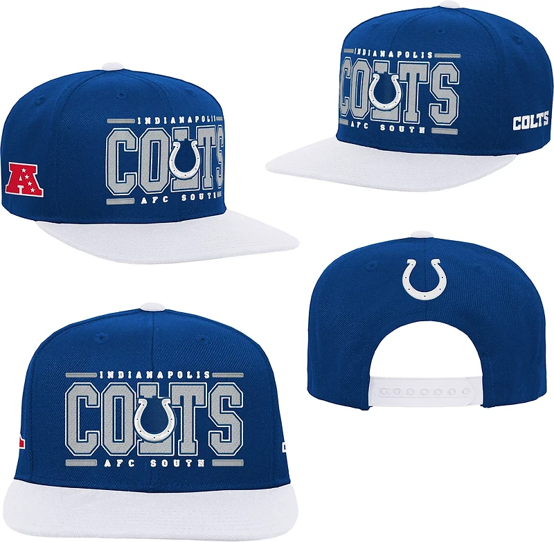 Outerstuff Boys' Indianapolis Colts Retro Deadstock Snapback Cap