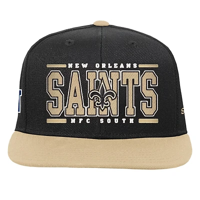 Outerstuff Boys' New Orleans Saints Retro Deadstock Snapback Cap
