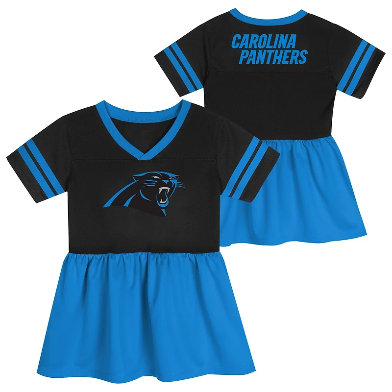 Outerstuff Girls' 4-6x Panthers Stadium Lights Jersey Dress