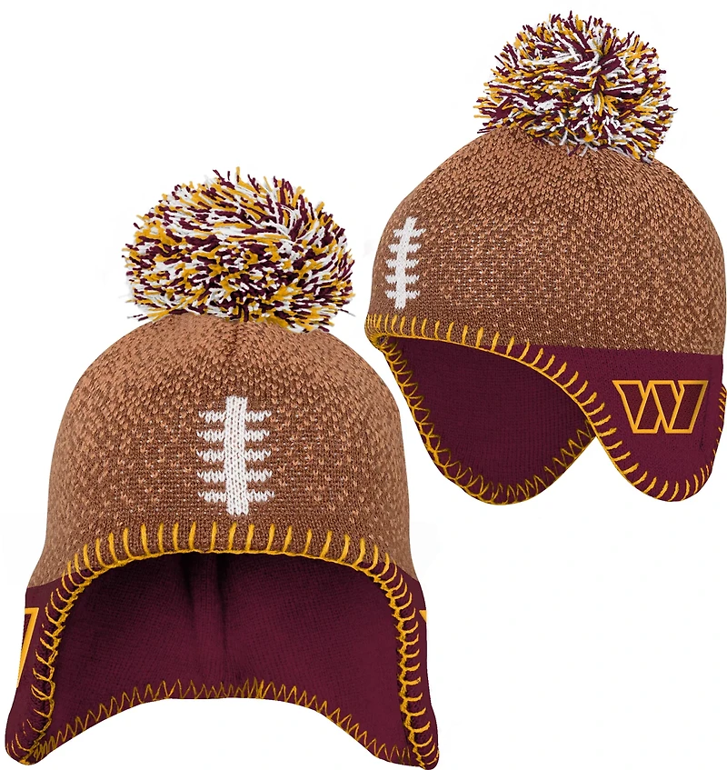 Outerstuff Infants' Commanders Football Head Knit Hat