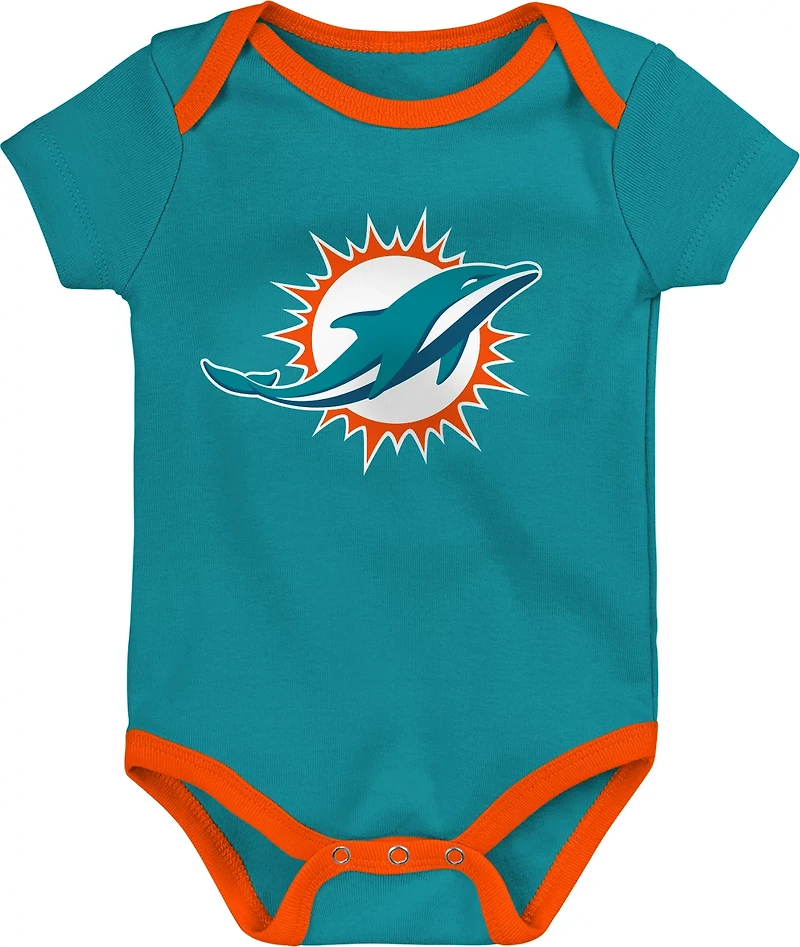 Outerstuff Infants' Dolphins #1 Draft Pick 2-Piece Creeper and Blanket Set