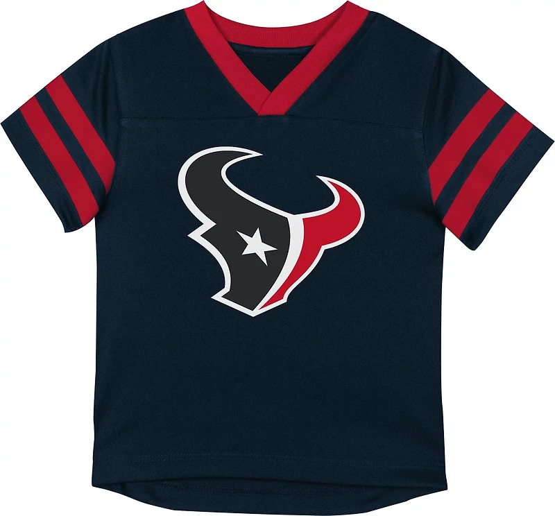 Outerstuff Toddlers' Texans Team Logo Redzone Jersey Top and Pant Set