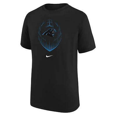 Nike Boys' 8-20 Panthers Legend Icon Short Sleeve T-shirt