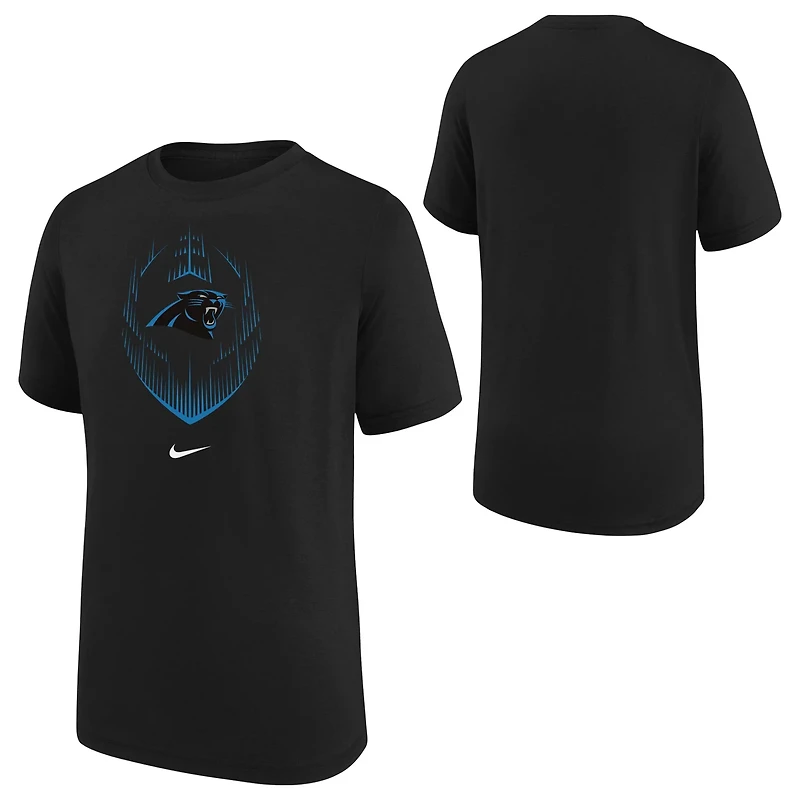 Nike Boys' 8-20 Panthers Legend Icon Short Sleeve T-shirt