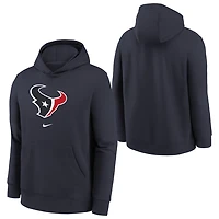 Nike Kids' Houston Texans Club Fleece Logo Hoodie