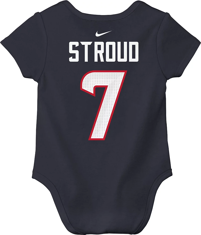 Nike Infants' Houston Texans CJ Stroud Game Team Jersey Romper