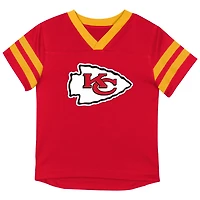 Outerstuff Boys' 4-7 Chiefs Team Logo Redzone Jersey Top and Pant Set