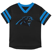 Outerstuff Boys' 4-7 Panthers Team Logo Redzone Jersey Top and Pant Set