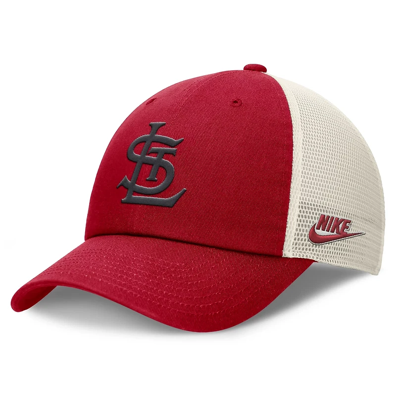 Nike Men's St. Louis Cardinals Club Rewind Unstructured Adjustable Mesh Back Cap