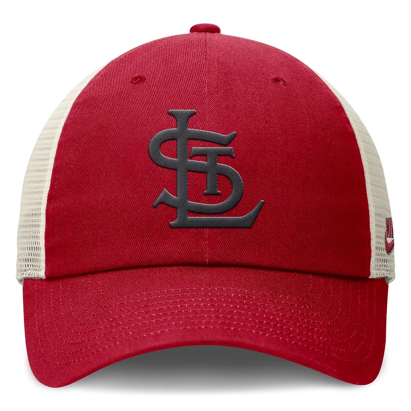 Nike Men's St. Louis Cardinals Club Rewind Unstructured Adjustable Mesh Back Cap