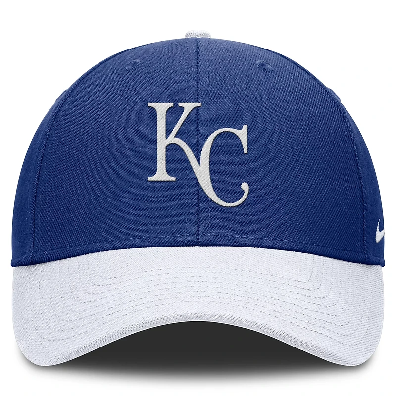 Nike Men's Kansas City Royals Club Evergreen Structured Adjustable Cap