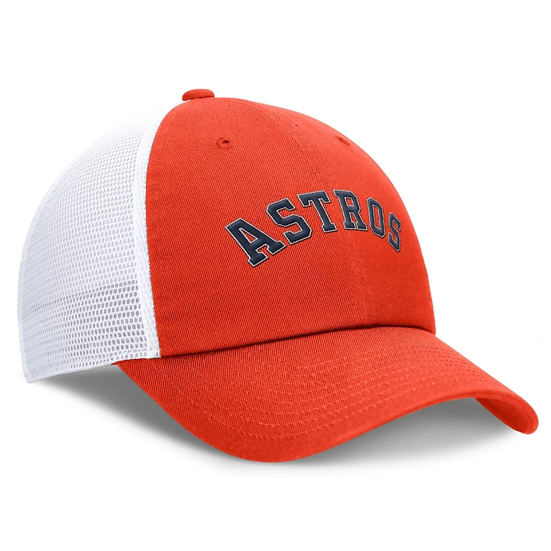 Nike Houston Astros Wordmark Adjustable Trucker Hat