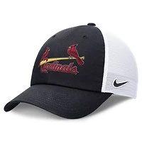 Nike St Louis Cardinals Evergreen Wordmark Trucker Adjustable Hat
