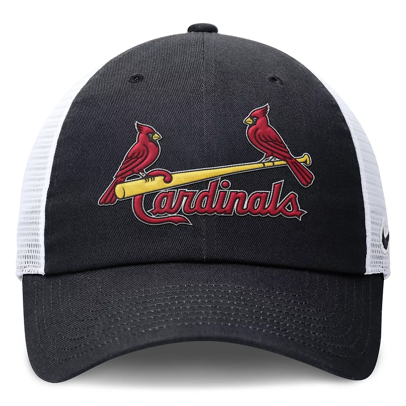 Nike St Louis Cardinals Evergreen Wordmark Trucker Adjustable Hat