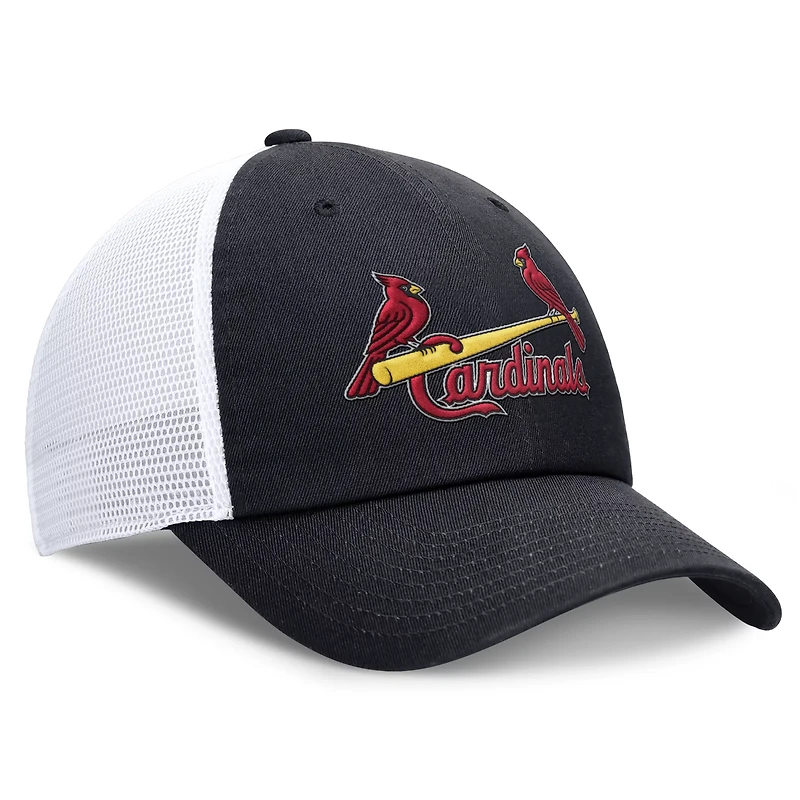 Nike St Louis Cardinals Evergreen Wordmark Trucker Adjustable Hat