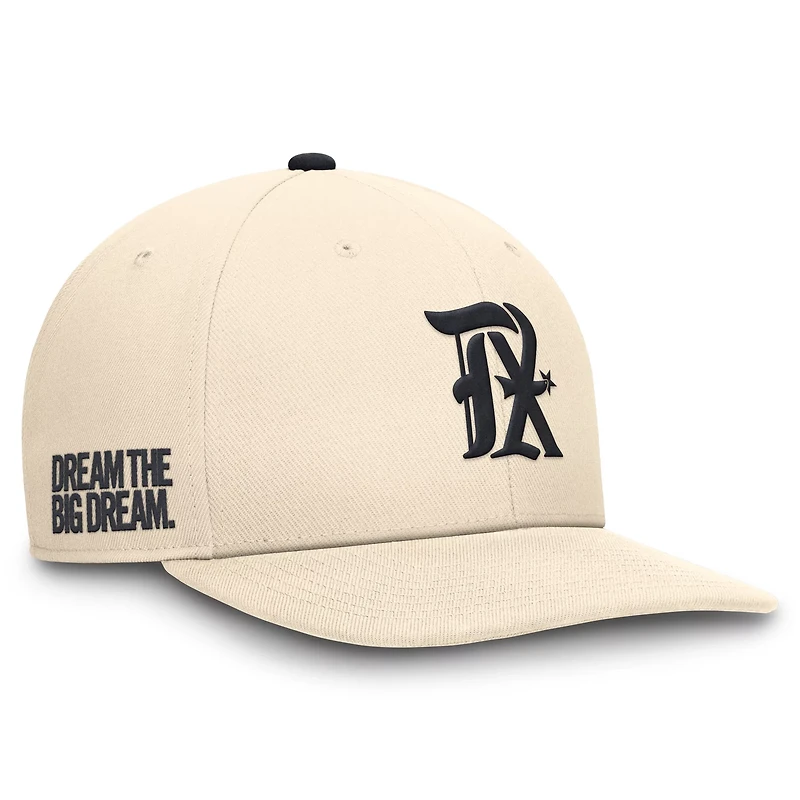 Nike Men's Texas Rangers Pro City Connect Flat Brim Snapback Cap