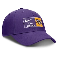 Nike LSU Dri Fit Club Structured Adjustable Cap