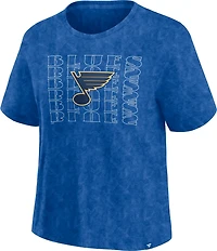 Fanatics Women's Blues Faded T-shirt