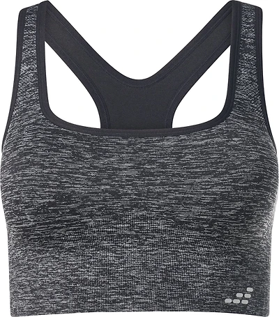 BCG Women's SMLS Padded Square Front Low Support Sports Bra