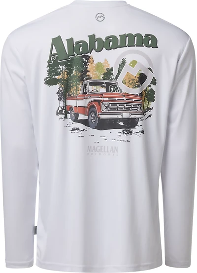 Magellan Outdoors Men’s Local State Alabama Long Sleeve Graphic T-shirt
