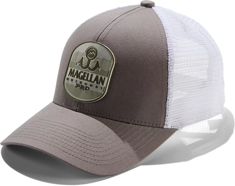 Magellan Men's Jacob Wheeler Rubber Badge Trucker Hat
