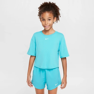 Nike Girls' One Relaxed Dri-FIT Loose Short Sleeve Top