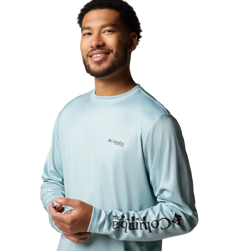 Columbia Sportswear Men's Terminal Tackle PFG High Side Long Sleeve Graphic T-shirt