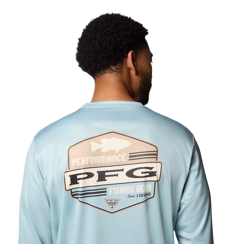 Columbia Sportswear Men's Terminal Tackle PFG High Side Long Sleeve Graphic T-shirt