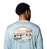 Columbia Sportswear Men's Terminal Tackle PFG High Side Long Sleeve Graphic T-shirt