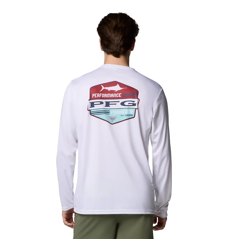 Columbia Sportswear Men's Terminal Tackle PFG High Side Long Sleeve Graphic T-shirt