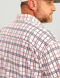 Huk Men's Tide Point Printed Short Sleeve Shirt