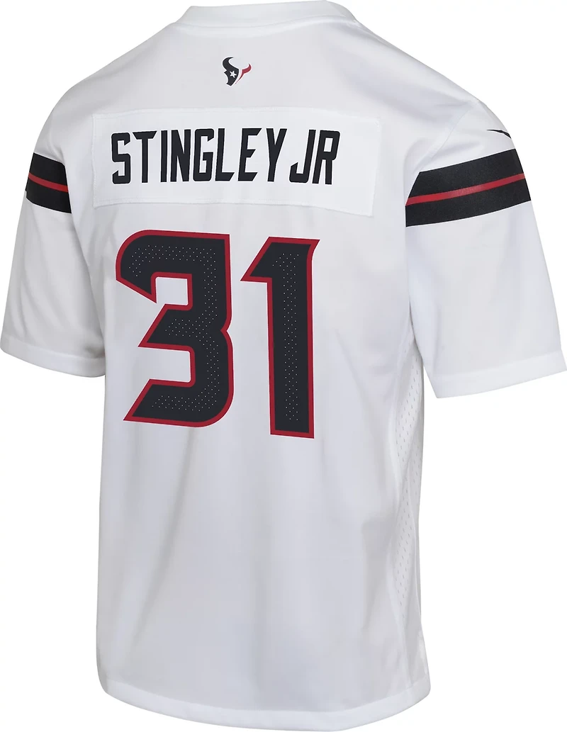 Nike Boys' Houston Texans Dameon Pierce #31 Away Game Player Jersey