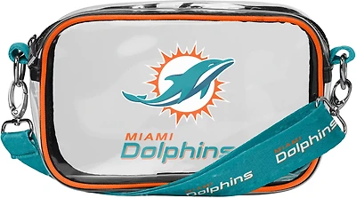 FOCO Miami Dolphins Clear Camera Bag